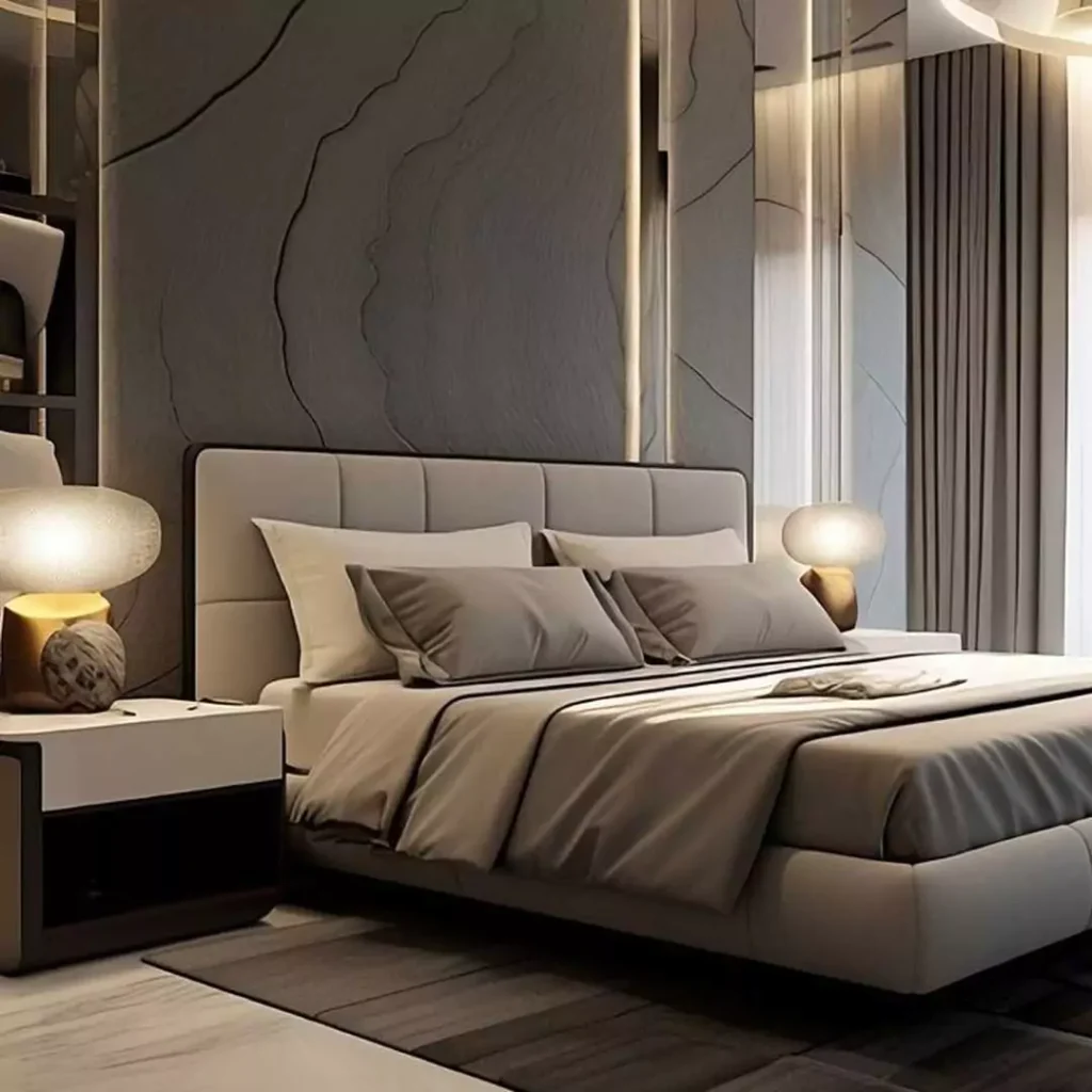 ایده های قشنگ در استفاده از رنگ تیره در دیزاین داخلی اتاق خواب