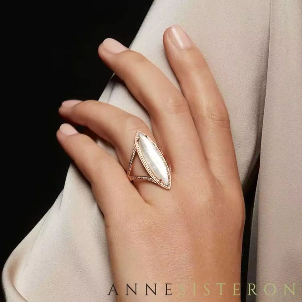 ترندترین انگشترهای زنانه برند Anne Sisteron
