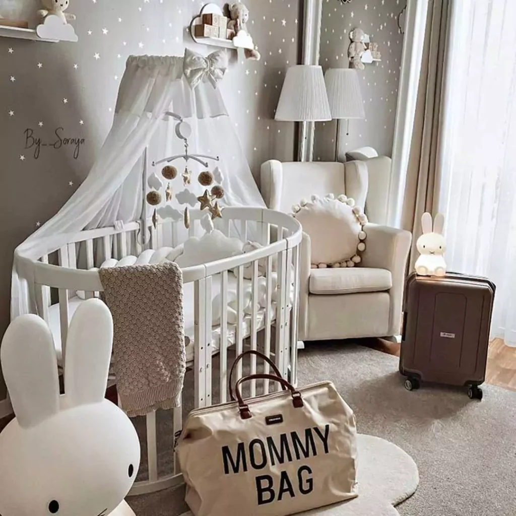عالی ترین دیزاین داخلی اتاق خواب نوزاد پسر