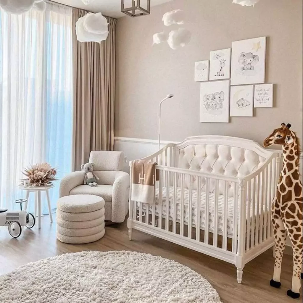 بهترین دیزاین داخلی اتاق خواب نوزاد پسر