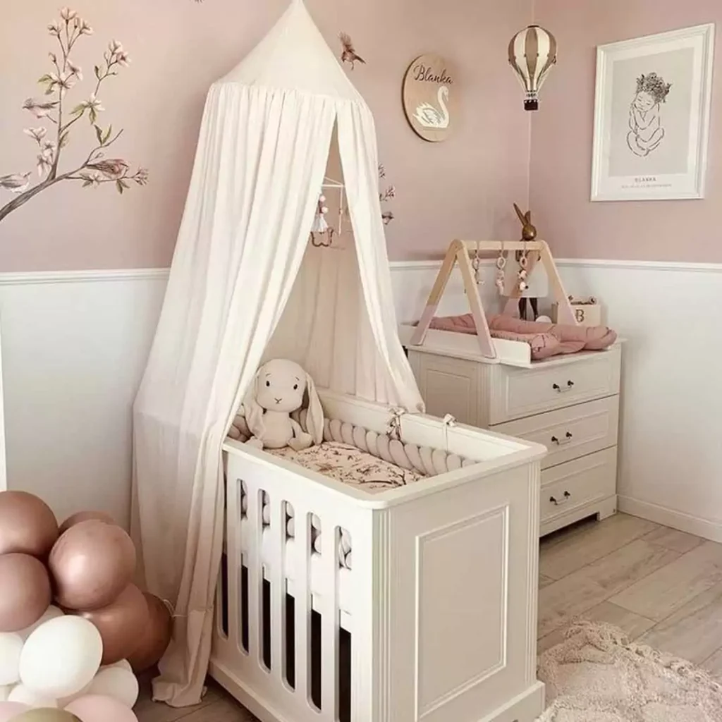 بهترین دیزاین داخلی اتاق نوزاد دختر