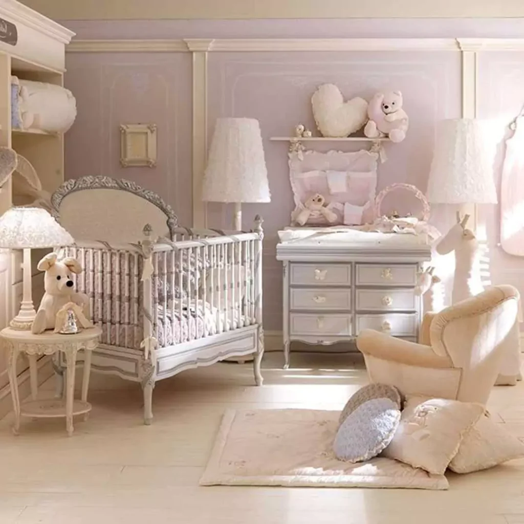 متفاوت ترین دیزاین داخلی اتاق نوزاد دختر