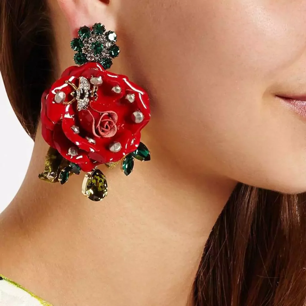 زیباترین گوشواره مجلسی دخترانه Dolce & Gabbana