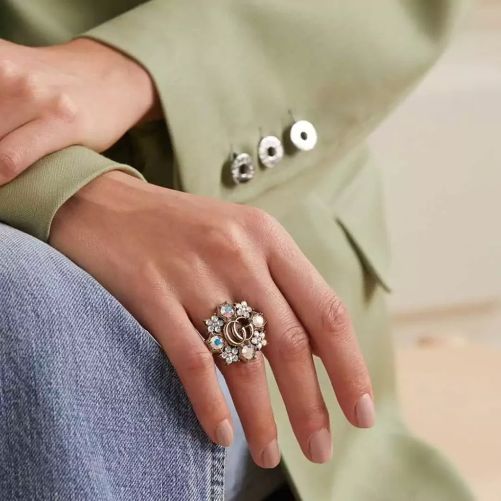 شیک ترین انگشترهای زنانه برند Gucci
