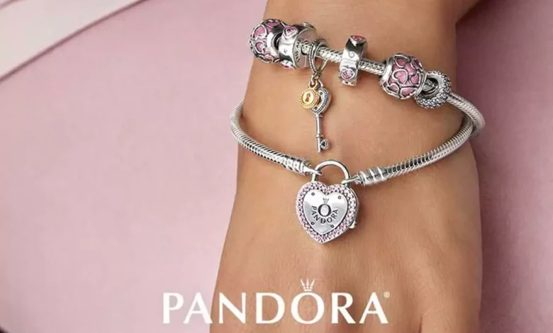زیباترین دستبند زنانه برند پاندورا
