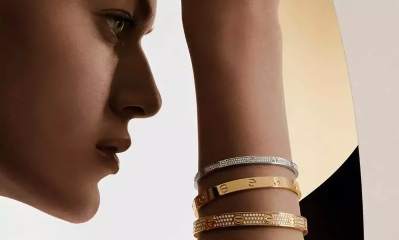 ناب ترین مدل های دستبند زنانه برند کارتیر