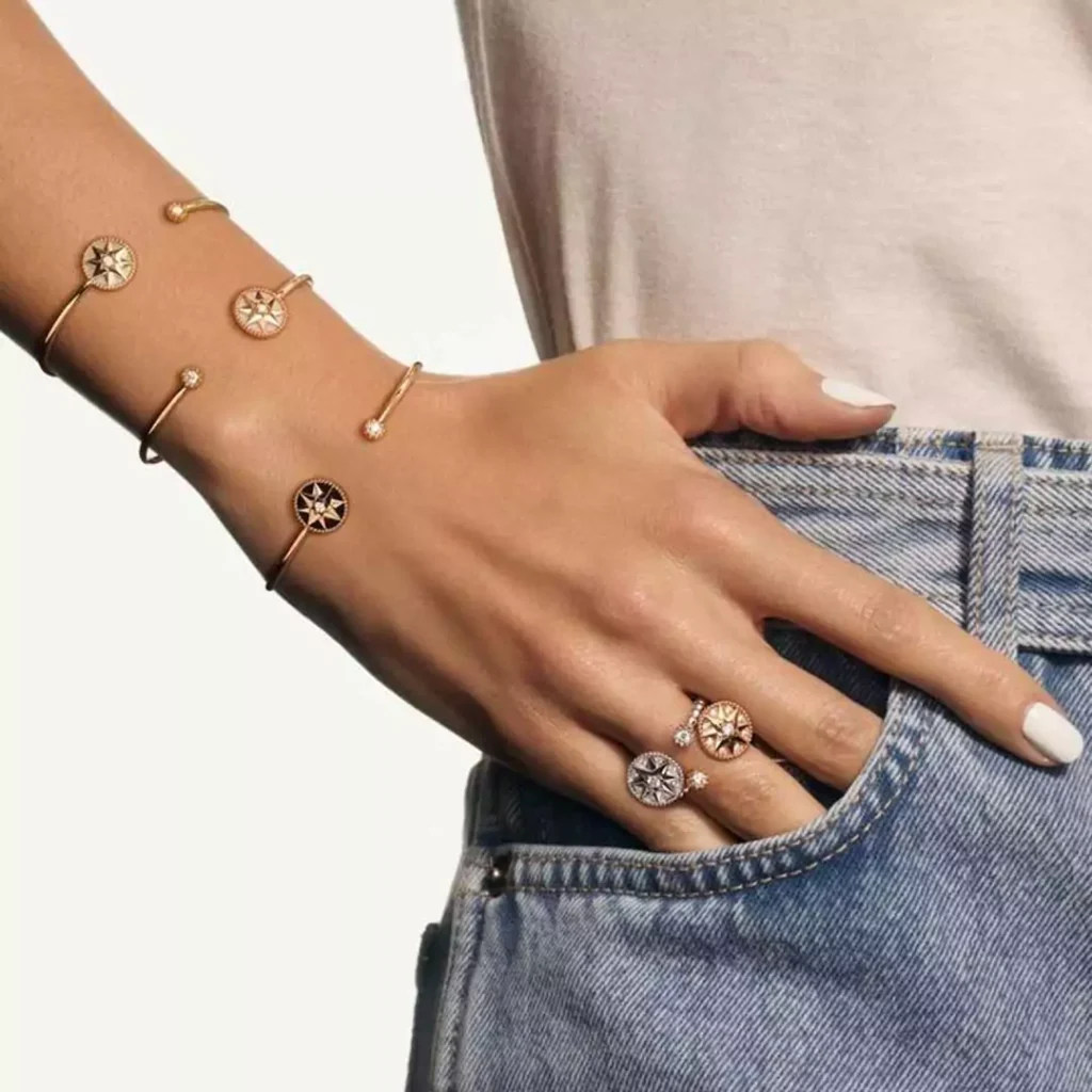 ظریف ترین دستبندهای زنانه برند Dior