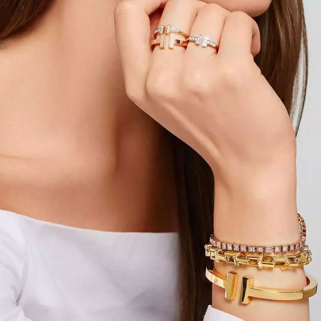 بهترین مدل های دستبند زنانه برند تیفانی