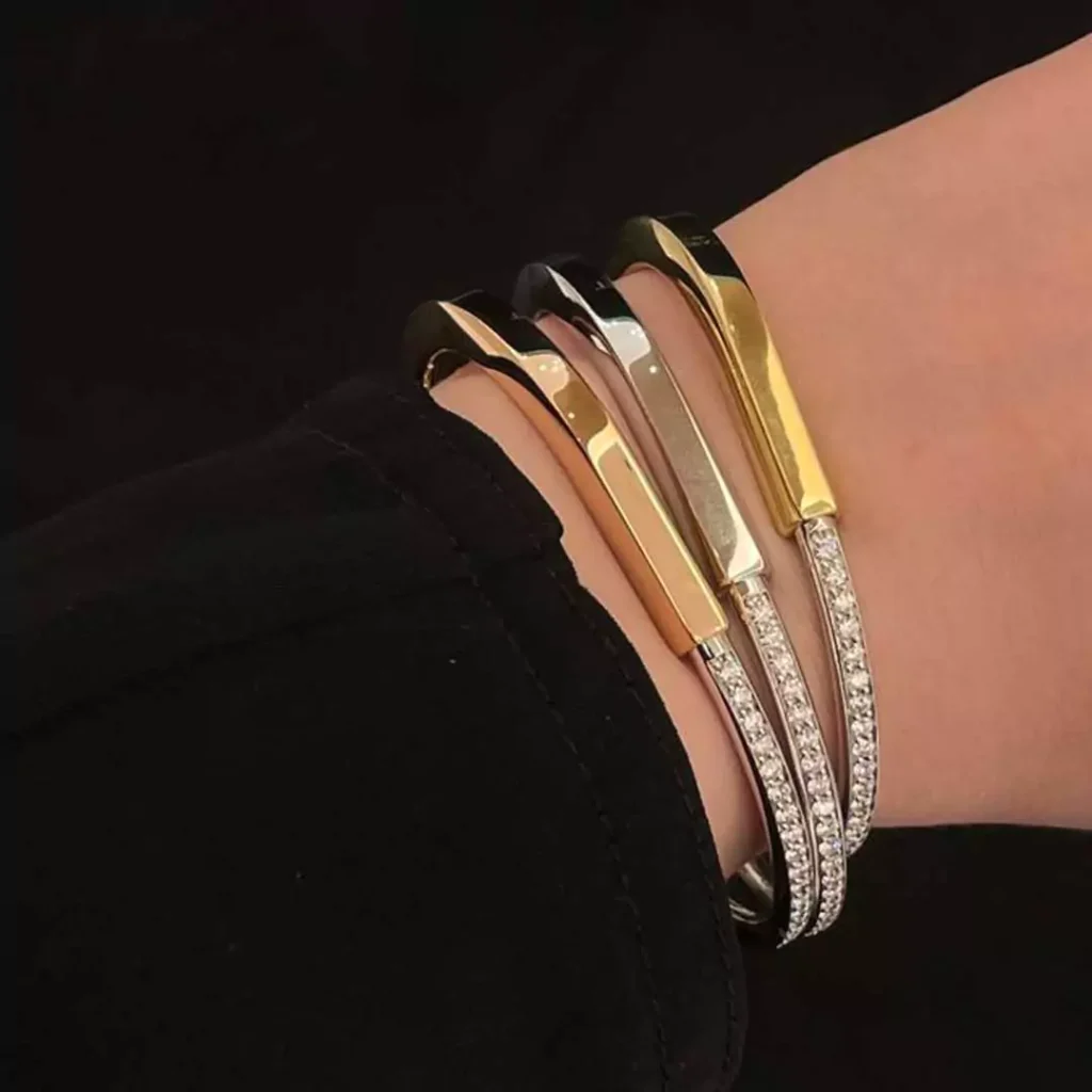 دوست داشتنی ترین مدل های دستبند زنانه برند تیفانی 