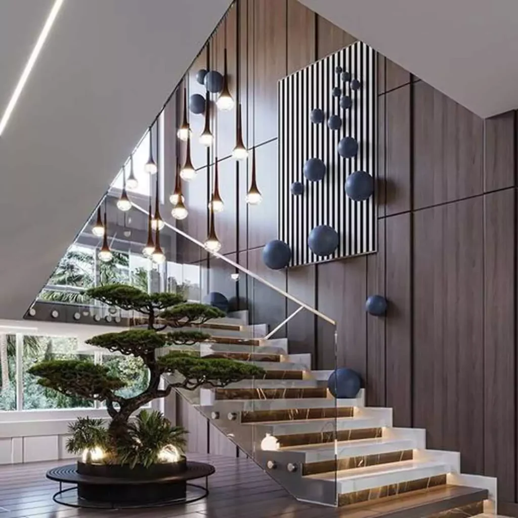 جذاب ترین طراحی پله مدرن برای خانه های دوبلکس