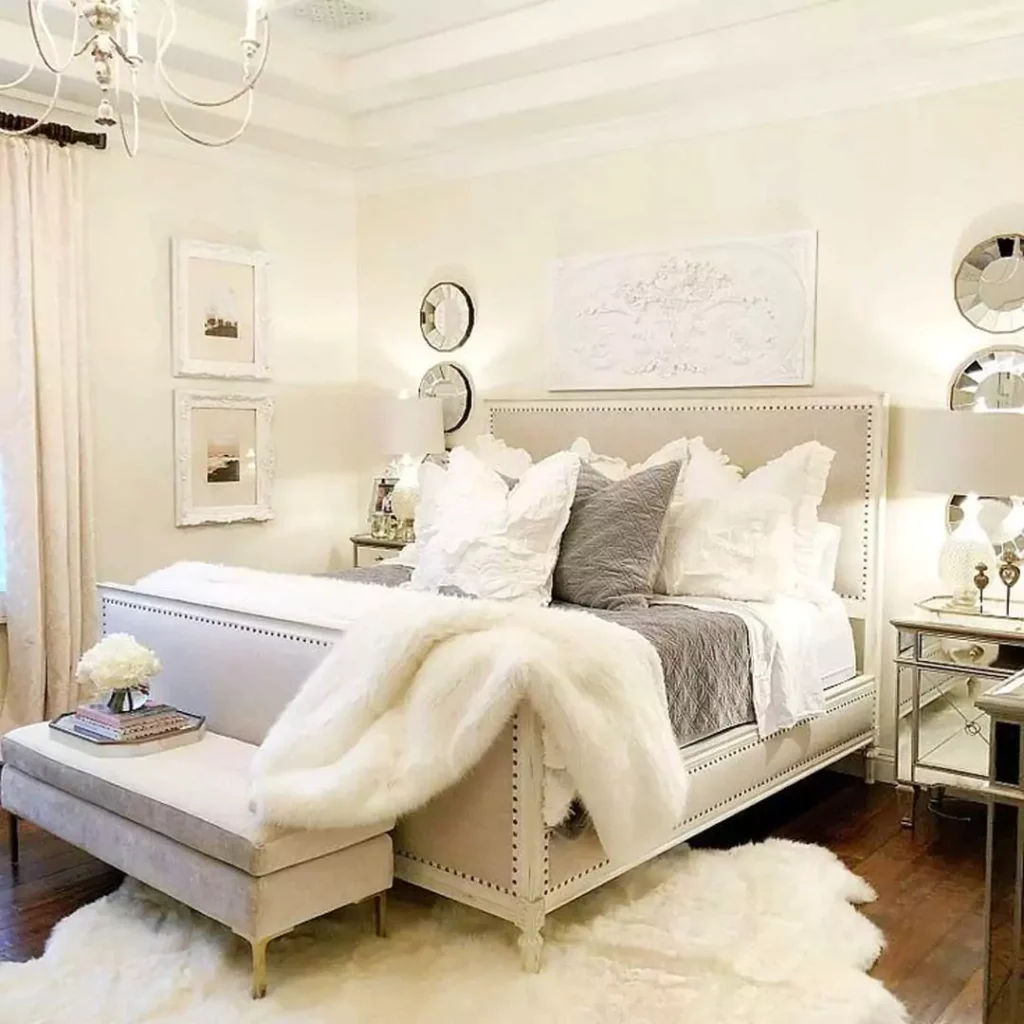 جذاب ترین ایده های استفاده از رنگ سفید در دیزاین داخلی اتاق خواب