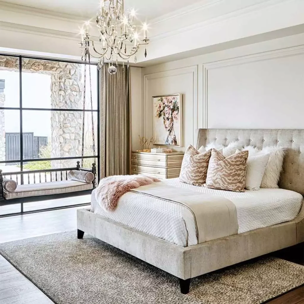لاکچری ترین ایده های استفاده از رنگ سفید در دیزاین داخلی اتاق خواب