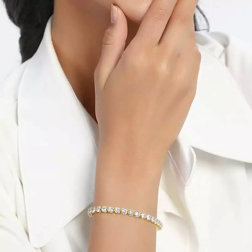 دوست داشتنی ترین دستبند زنانه طرح تنیس 2023