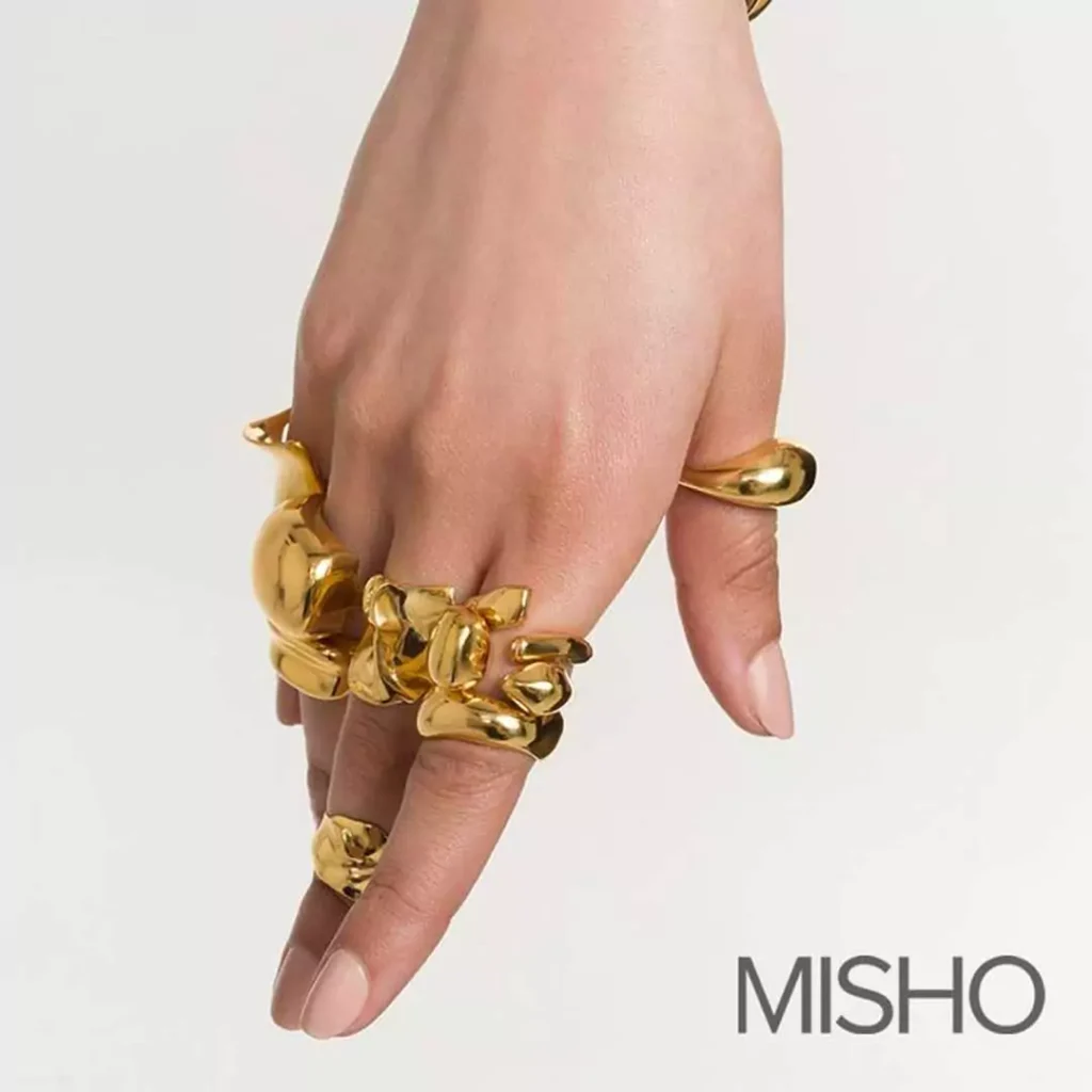قشنگ ترین انگشترهای زنانه برند Misho