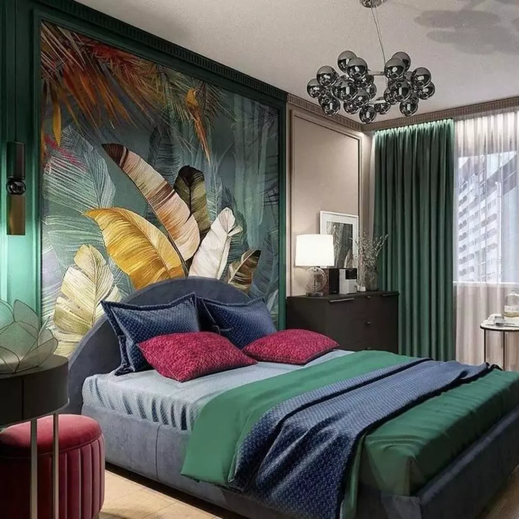 ناب ترین دیزاین اتاق خواب به سبک استوایی