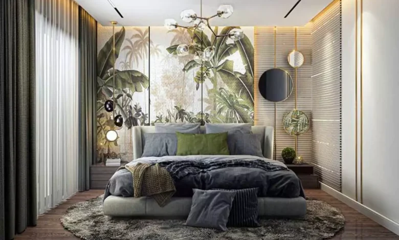 پرطرفدارترین دیزاین اتاق خواب به سبک استوایی