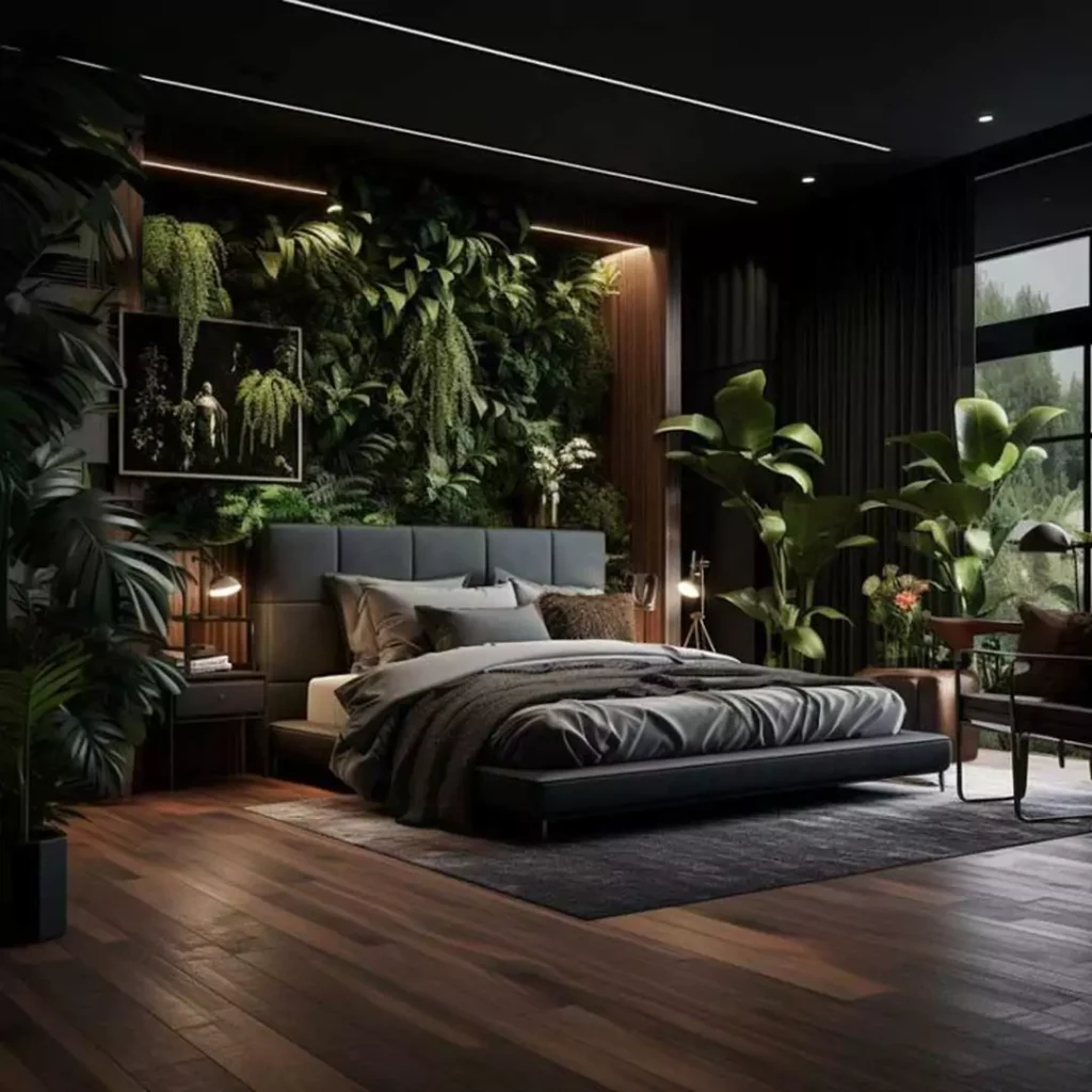 متفاوت ترین دیزاین اتاق خواب به سبک استوایی