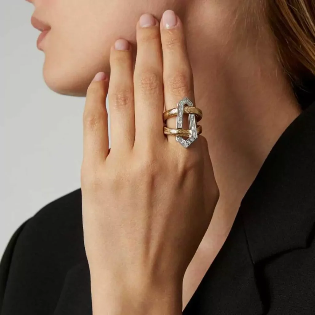 متفاوت ترین مدل انگشتر زنانه از برند Nikos Koulis