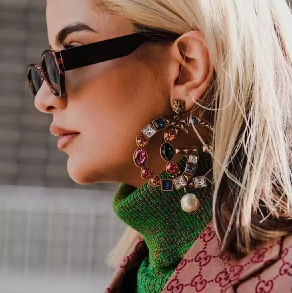 ترندترین مدل های گوشواره دخترانه از برند Gucci