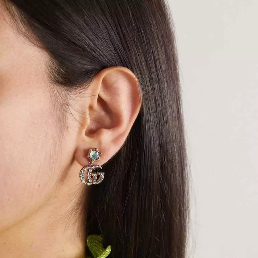 جدیدترین مدل های گوشواره دخترانه از برند Gucci