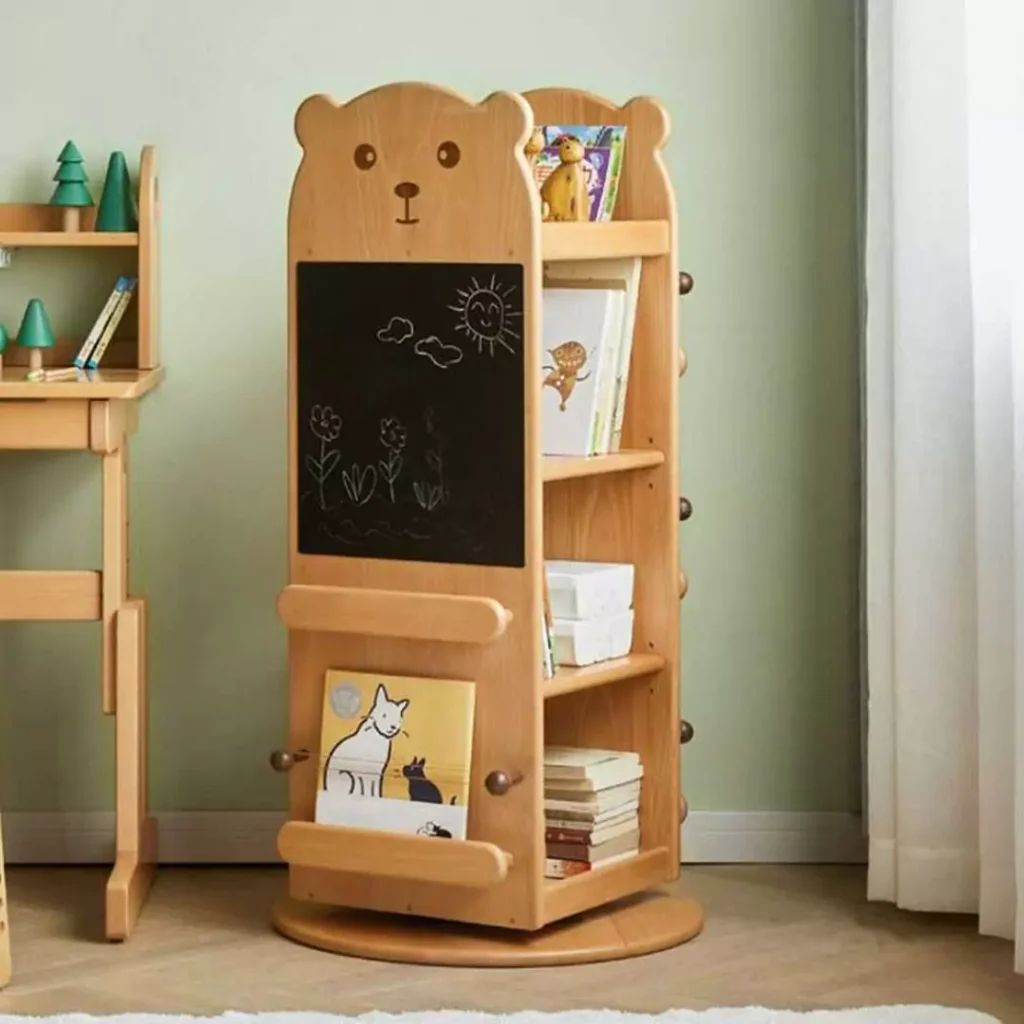 مدل های جدید کتابخانه چوبی اتاق کودک