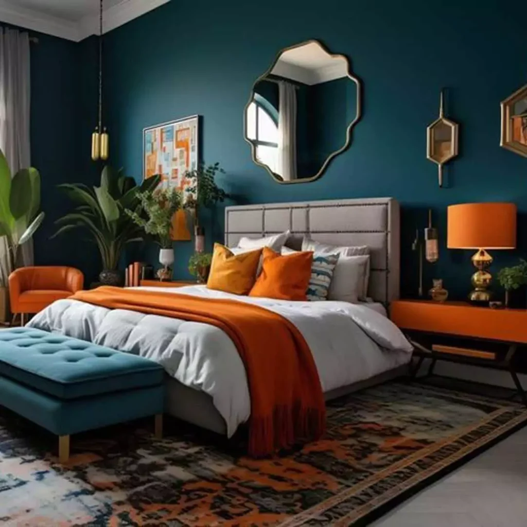 جدیدترین مدل های دیزاین اتاق خواب سبک ماکسیمالیسم