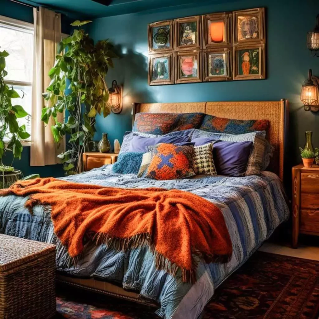 زیباترین مدل های دیزاین اتاق خواب سبک ماکسیمالیسم