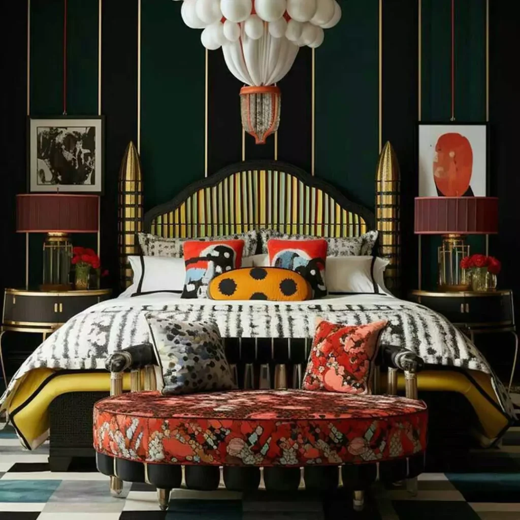 جالب ترین مدل های دیزاین اتاق خواب سبک ماکسیمالیسم