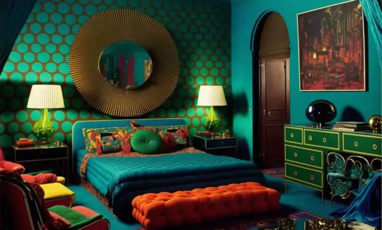 بی نظیرترین مدل های دیزاین اتاق خواب سبک ماکسیمالیسم