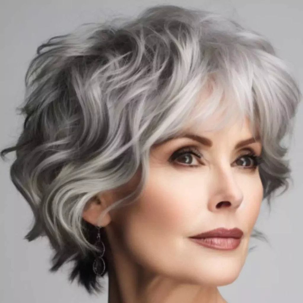 قشنگ ترین مدل مو کوتاه برای خانم های بالای 60 سال