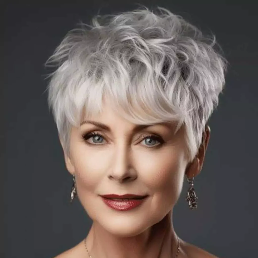 جدیدترین مدل مو کوتاه برای خانم های بالای 60 سال