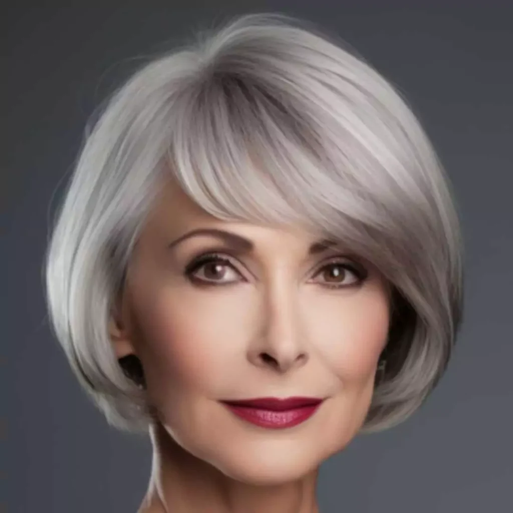 بهترین مدل مو کوتاه برای خانم های بالای 60 سال