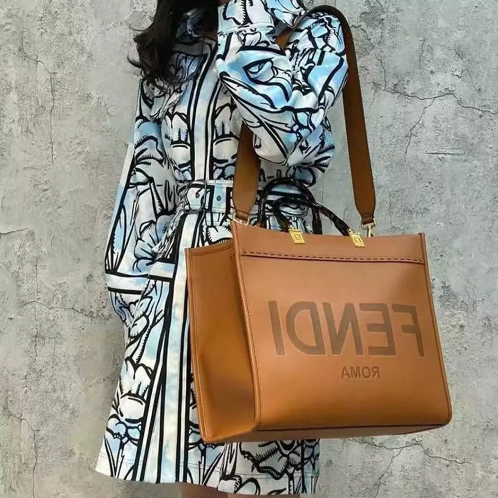 زیباترین کیف چرم زنانه Fendi