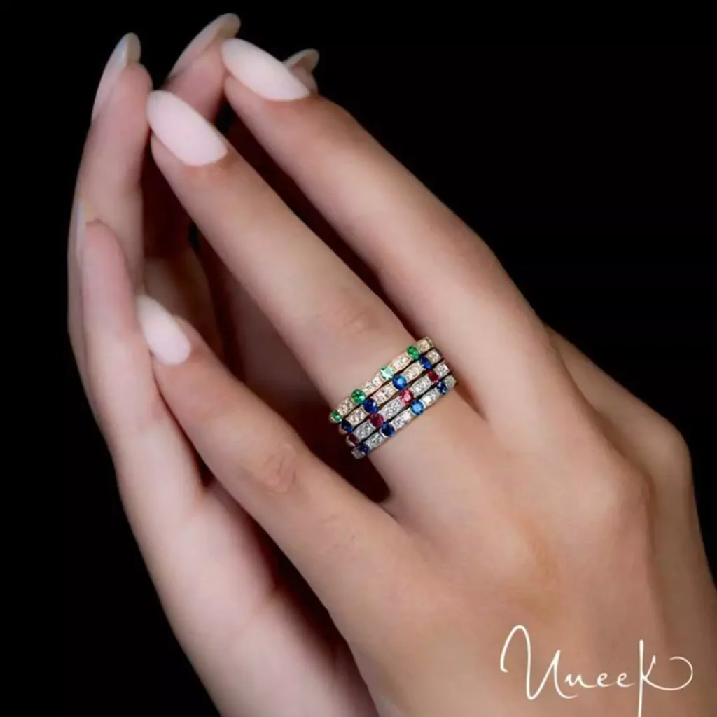 ظریف ترین انگشتر زنانه از برند Uneek