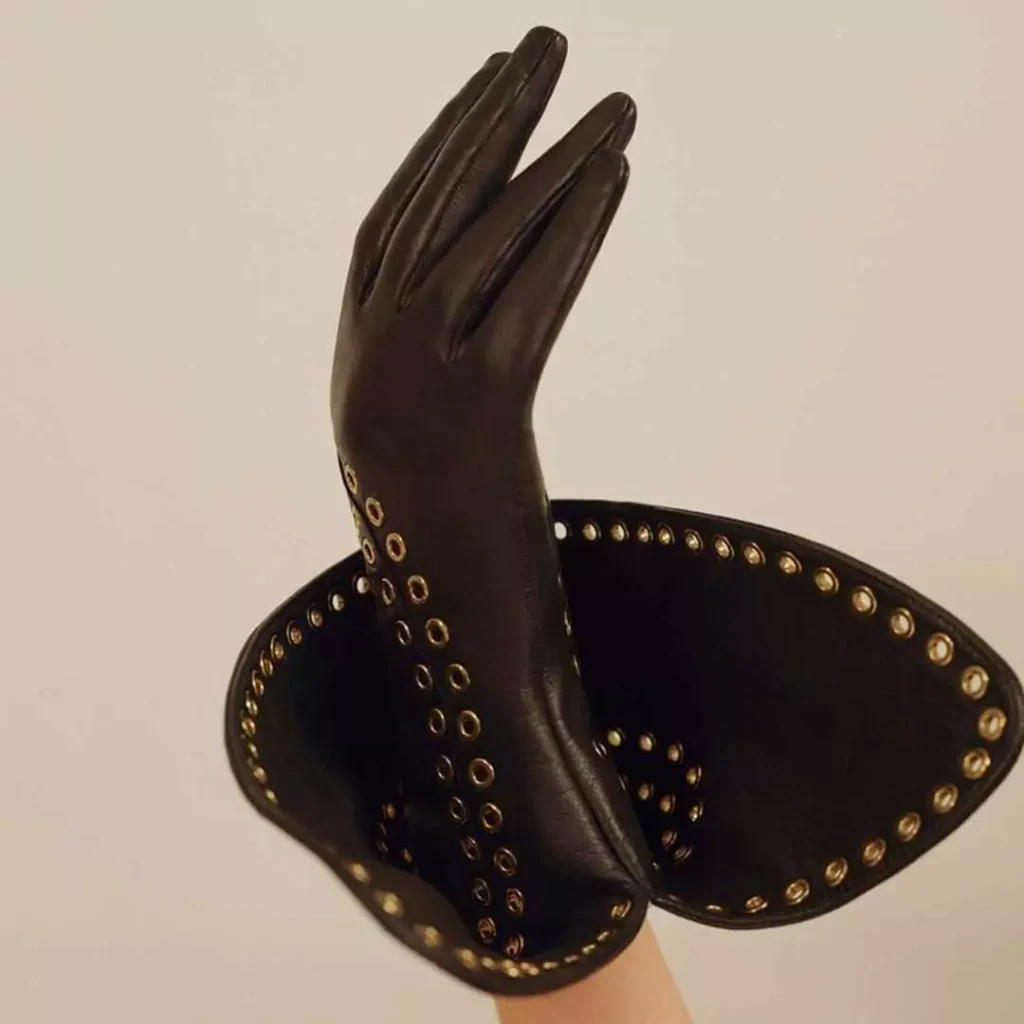 زیباترین دستکش چرم مجلسی زنانه 2024