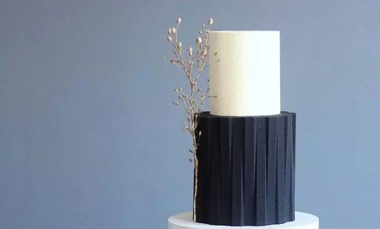قشنگ ترین مدل کیک مینیمال مدرن 2024