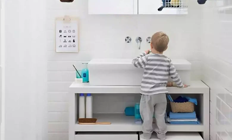 پرطرفدارترین طراحی حمام و سرویس بهداشتی اتاق کودک