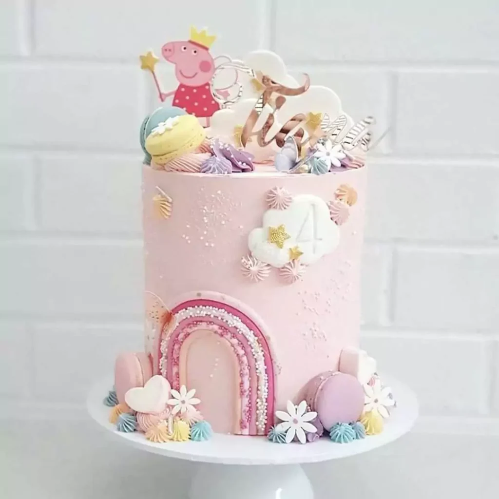 عالی ترین کیک تولد peppa pig