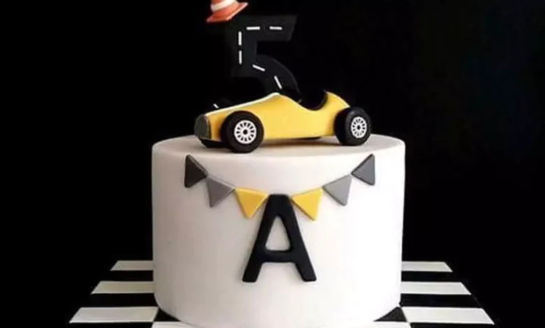 جدیدترین کیک تولد پسرانه طرح ماشین
