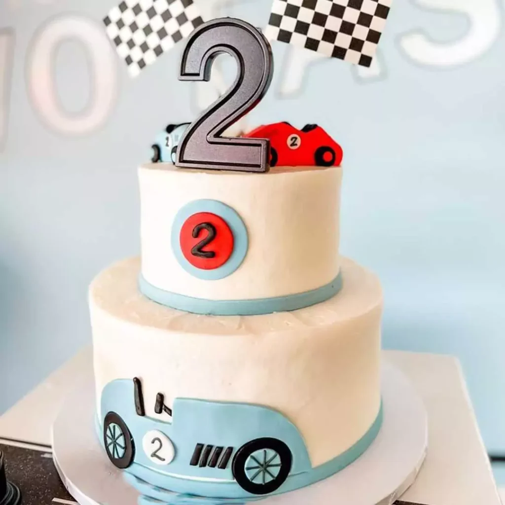 عالی ترین کیک تولد پسرانه طرح ماشین