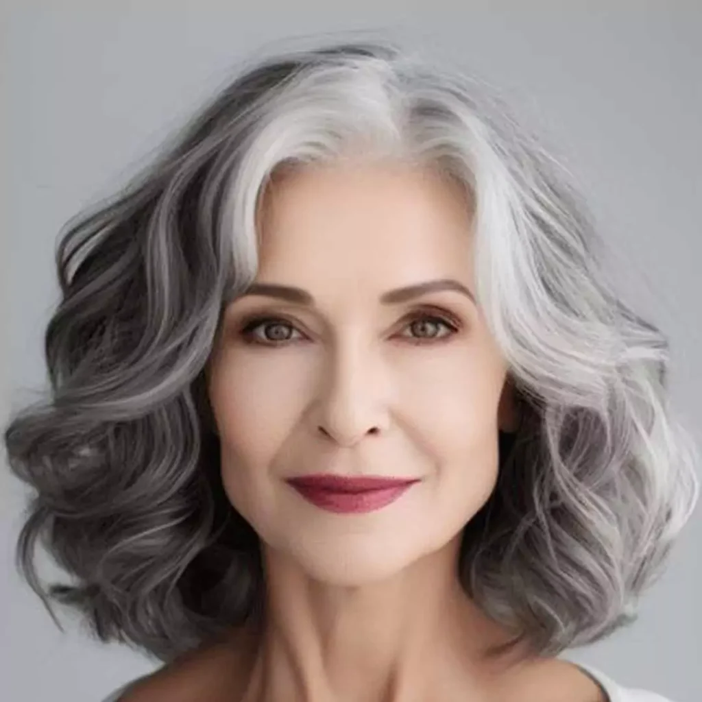جدیدترین براشینگ مو برای خانم های بالای 60 سال
