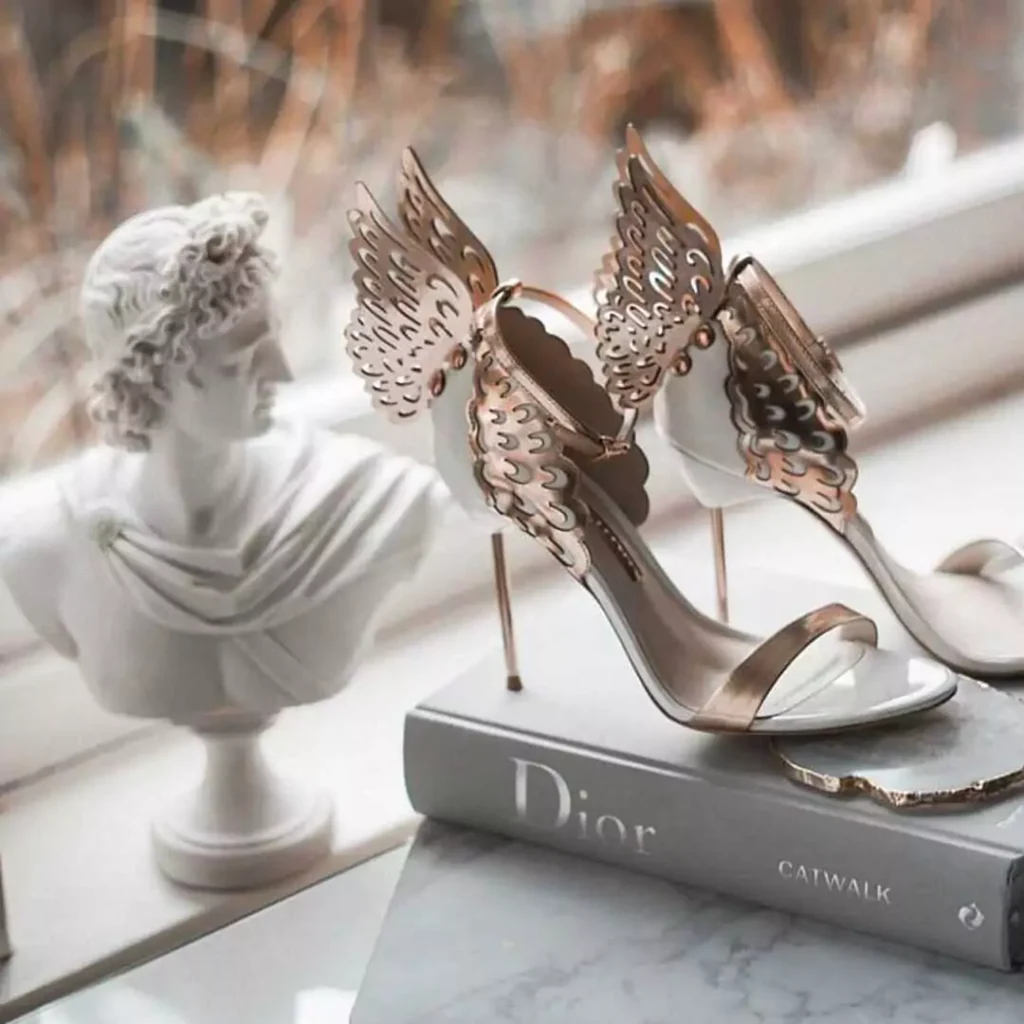 قشنگ ترین کفش پاشنه بلند عروس 2024