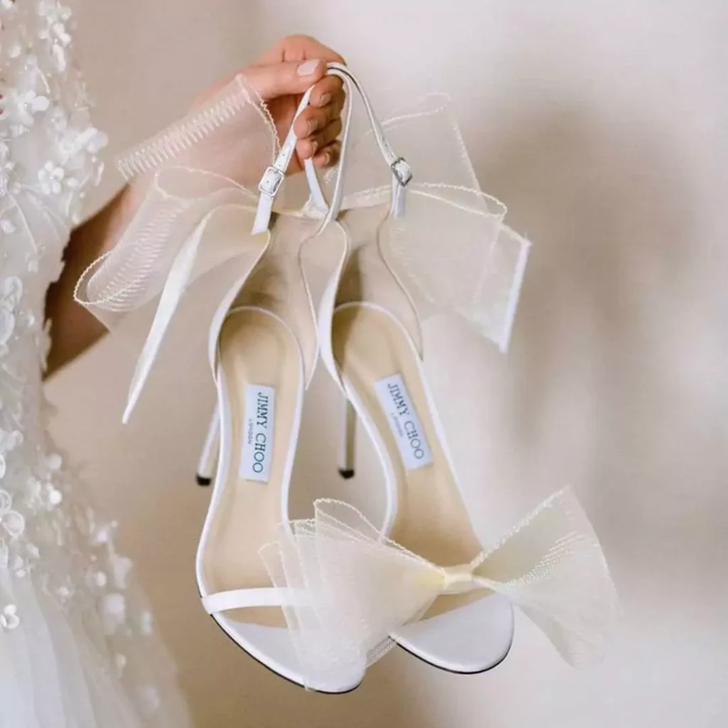 عالی ترین کفش پاشنه بلند عروس 2024