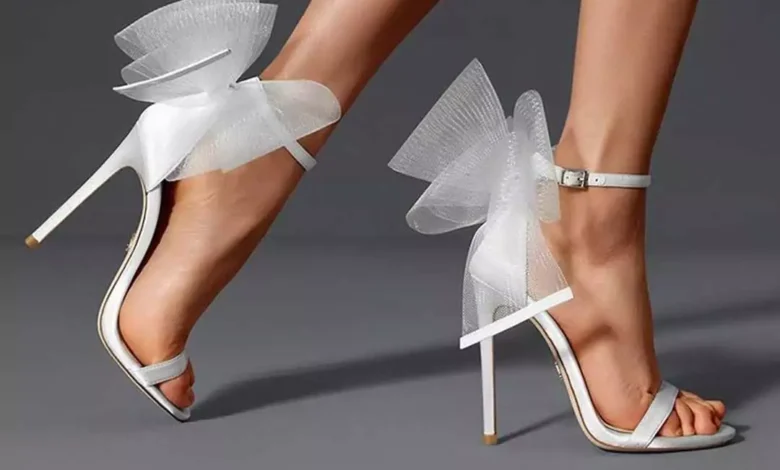 زیباترین کفش پاشنه بلند عروس 2024