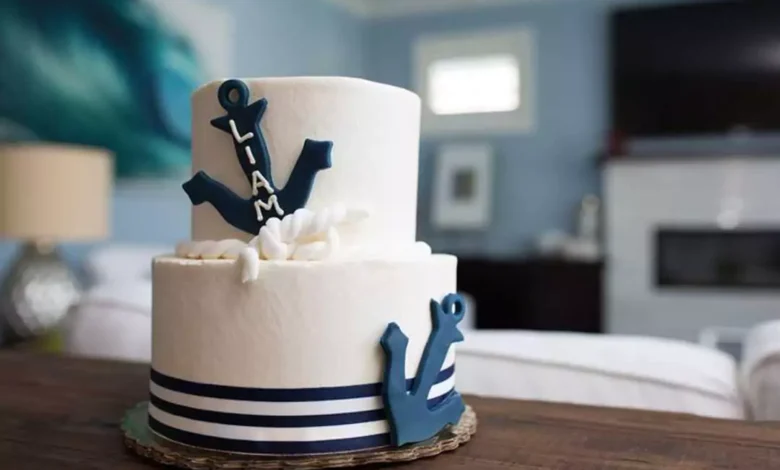 محبوب ترین کیک تولد پسرانه دریانوردی