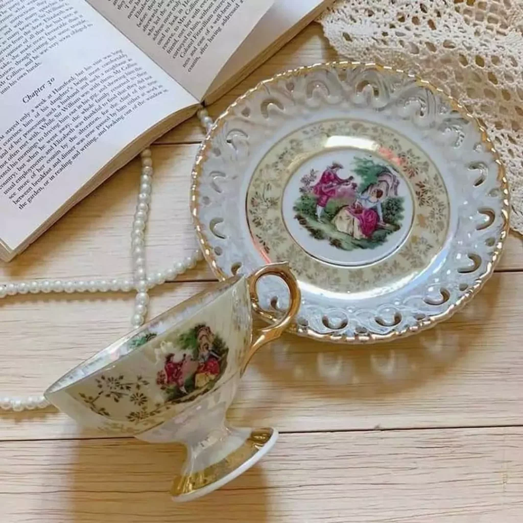 محبوب ترین فنجان چای خوری انگلیسی آنتیک