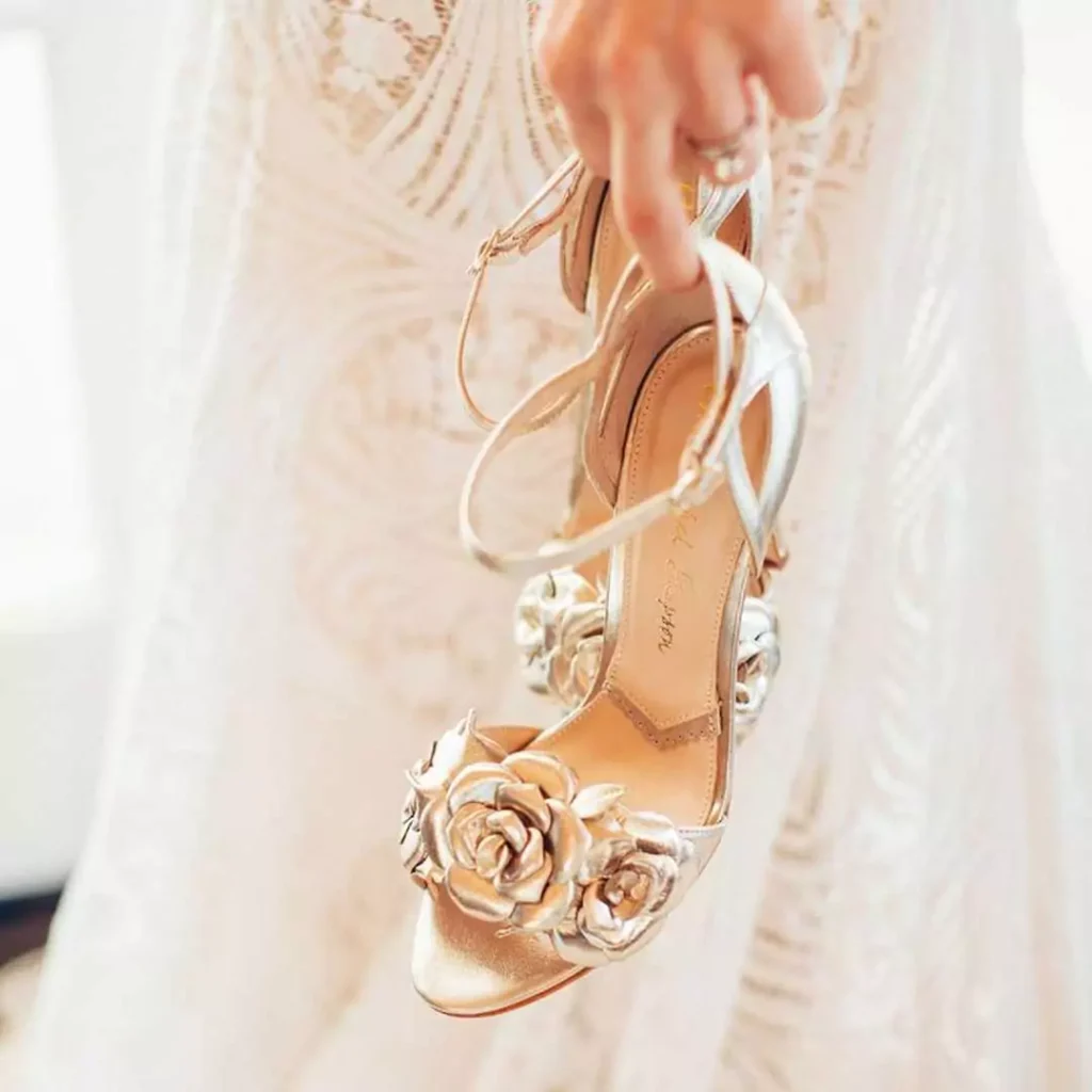 خاص ترین کفش پاشنه بلند جلوباز عروس