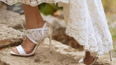 به روزترین کفش پاشنه بلند جلوباز عروس