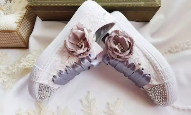 قشنگ ترین کفش اسپرت عروس 2024