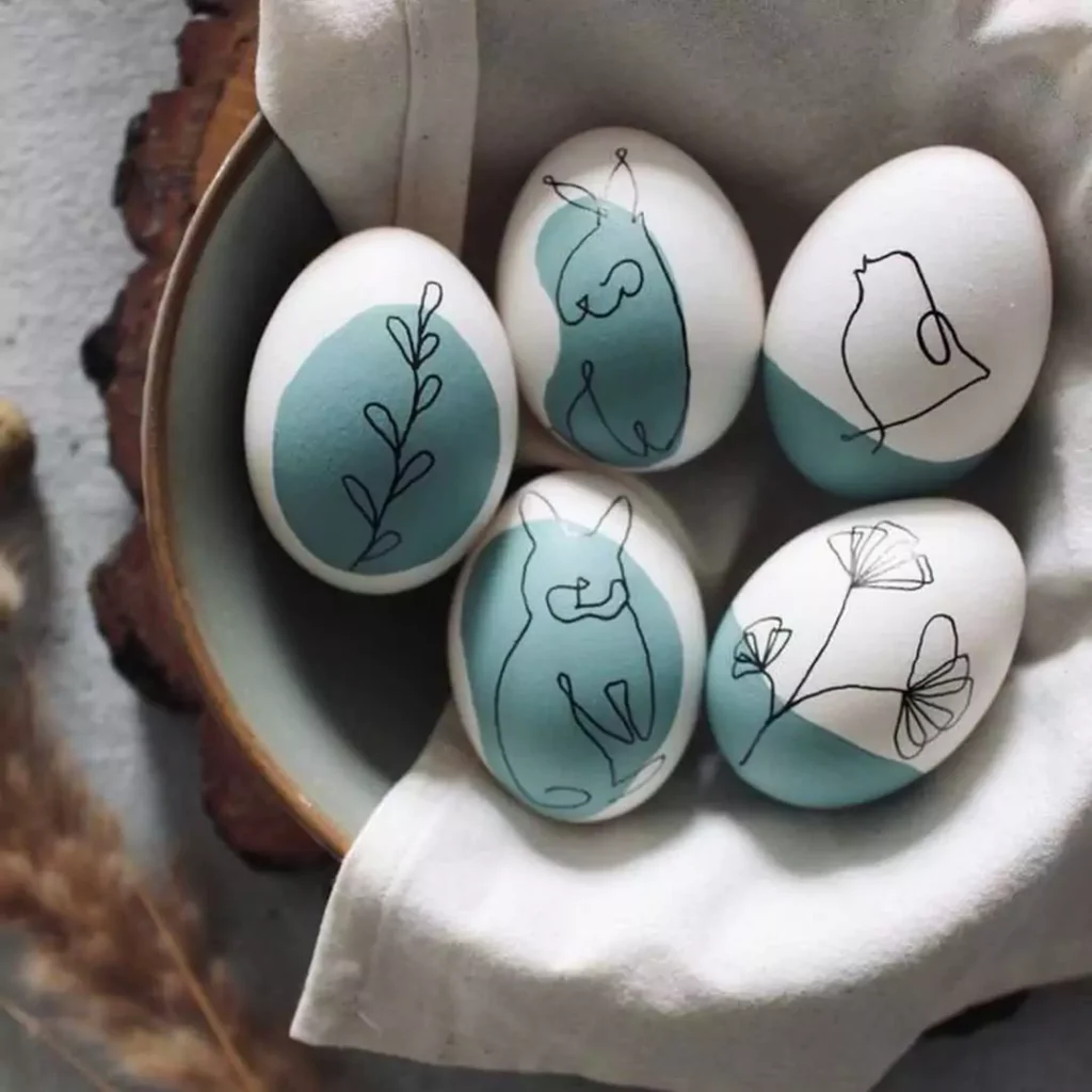 جالب ترین تزیین تخم مرغ هفت سین 1403